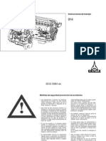 Manual Motor Deuzt 914