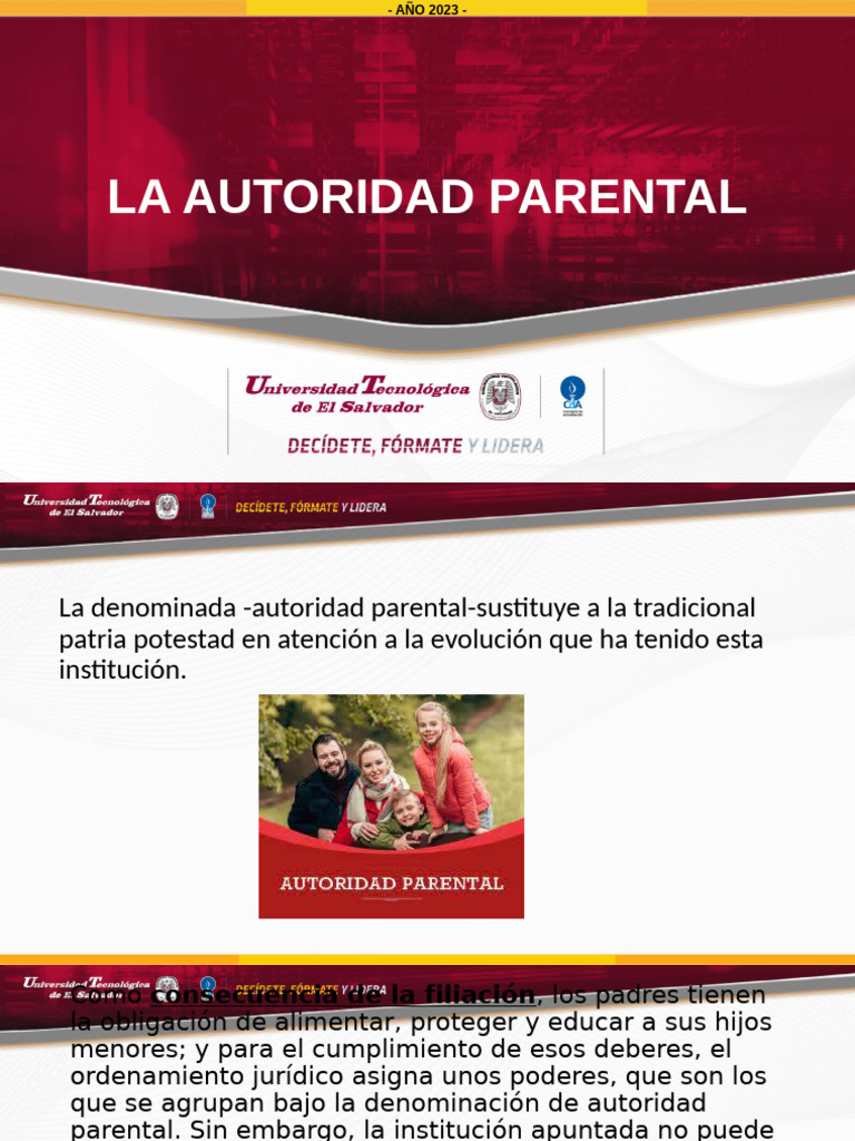 Autoridad Parental | PDF