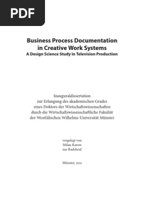Diss Karow Business Process Management Design