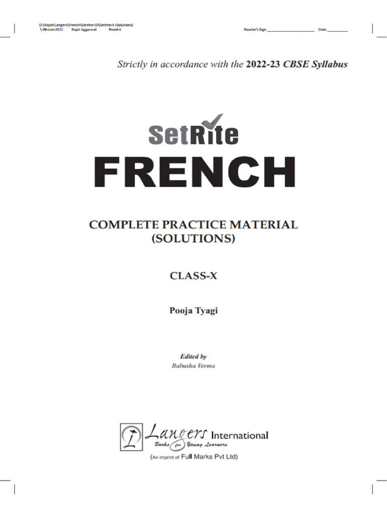 Setrite X Solutions 09 06 2022 | PDF