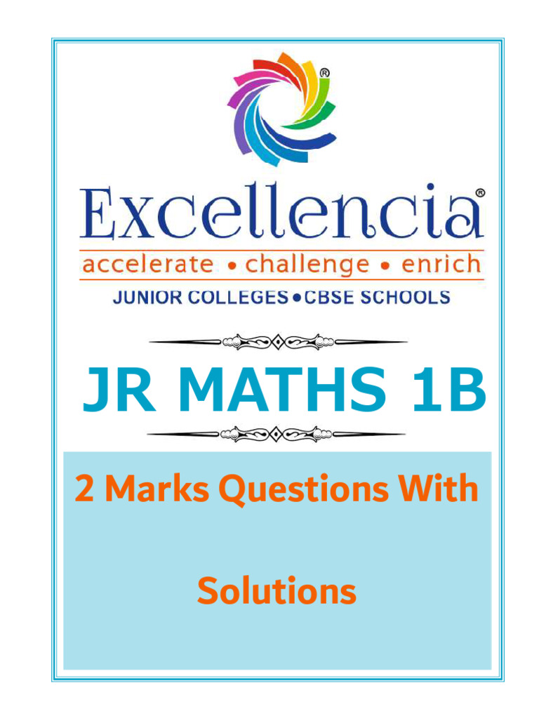 2 Marks Questions on Straight Lines | PDF | Geometric Shapes | Geometry