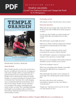 Download Temple Grandin Discussion Guide by Houghton Mifflin Harcourt SN82307111 doc pdf