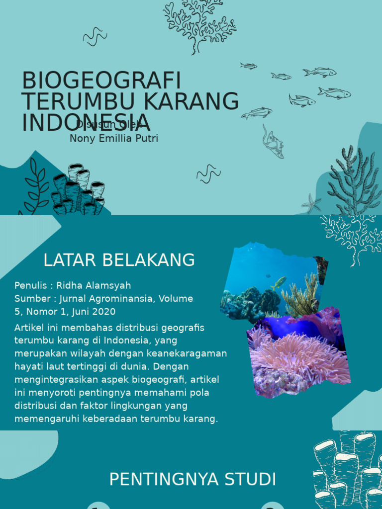 Distribusi Terumbu Karang Indonesia | PDF