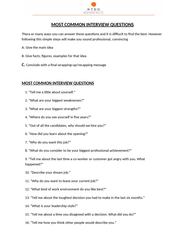 6 +lesson+3 +Interview+Questions+I ++may+2021 | PDF | Software ...