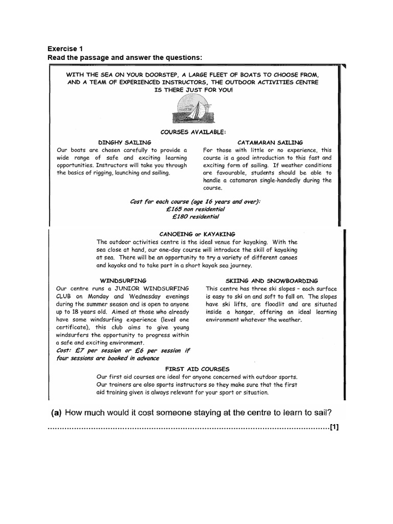 WORKSHEET+1 | PDF