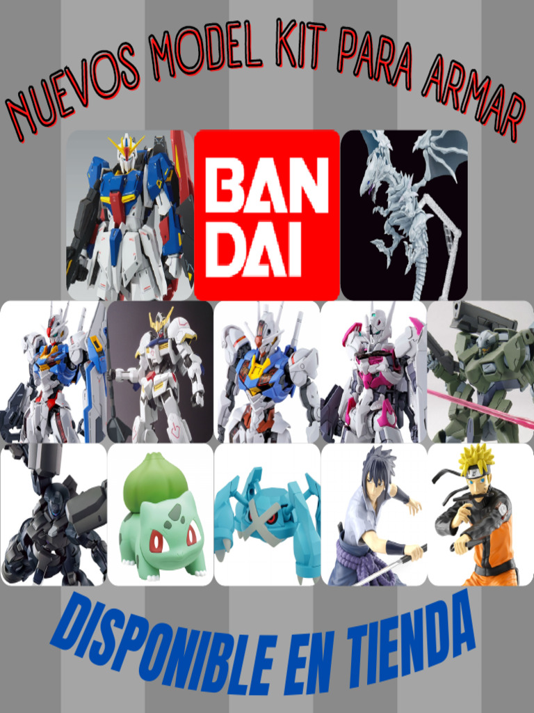 Gundam And Anime Model Kits Sale Pdf