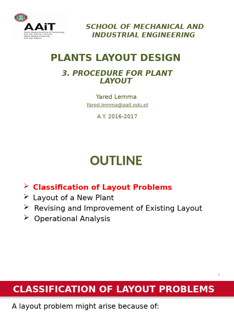 03-PLD - Procedure For Plant Layout | PDF | Warehouse