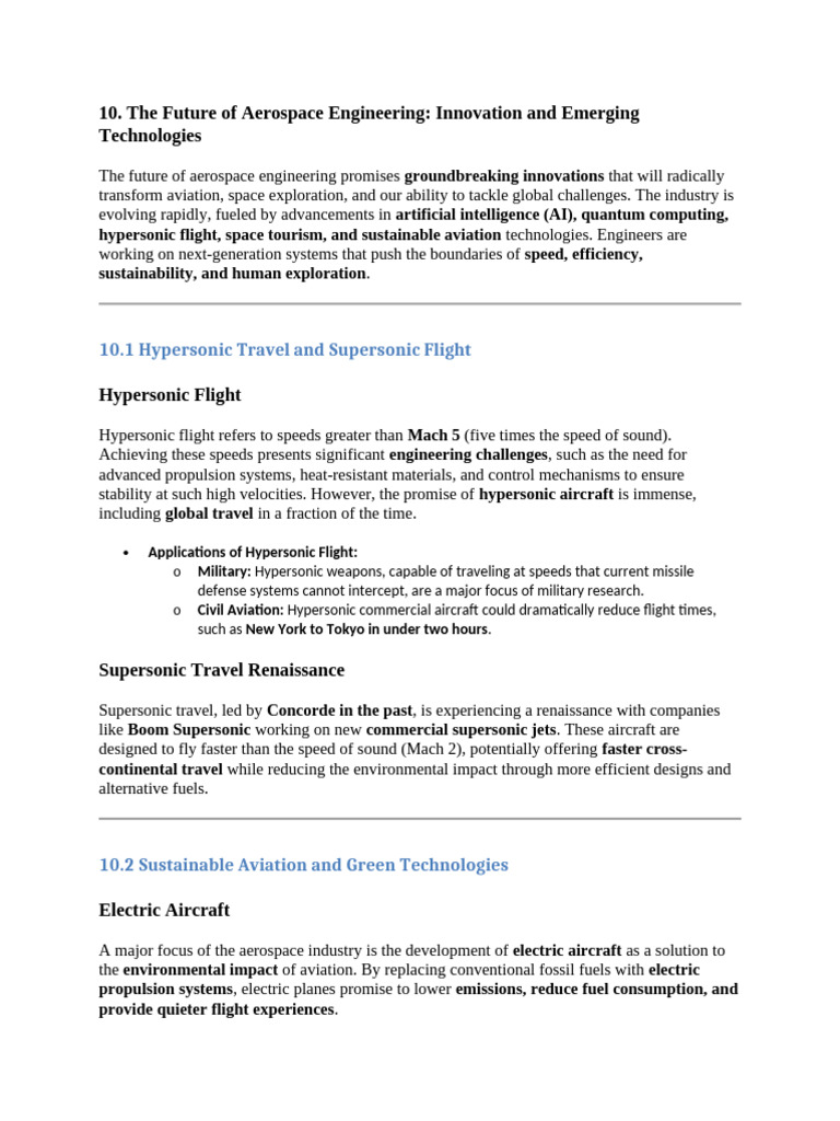 Research On Aerospace - Part 5 | PDF | Supersonic Speed | Flight