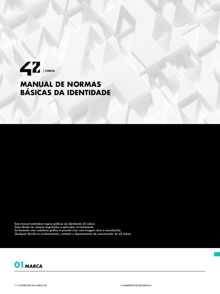 Normas Gráficas da Identidade 42 Lisboa | PDF | Cor | Modelo de cores RGB