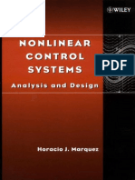 Nonlinear Control Systems Analysis and Design - Horacio J. Marquez
