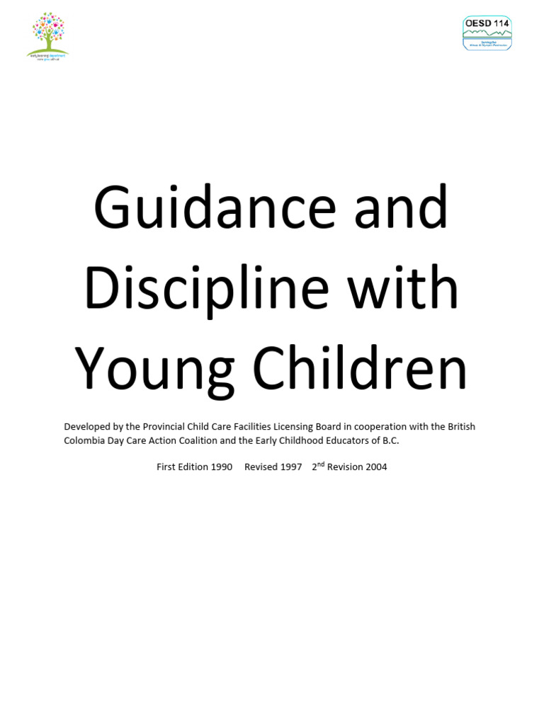 Guidance and Discipline for Young Children | PDF | Child Development ...
