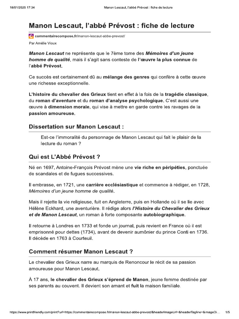1 - Vue D'ensemble | PDF