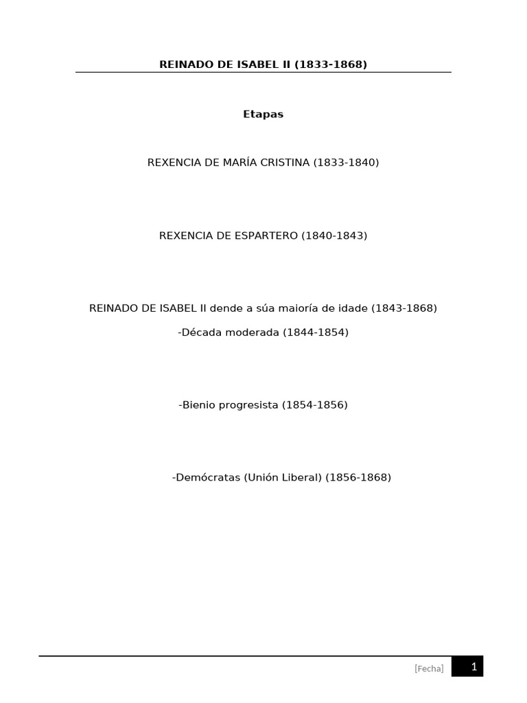 Isabel II | PDF