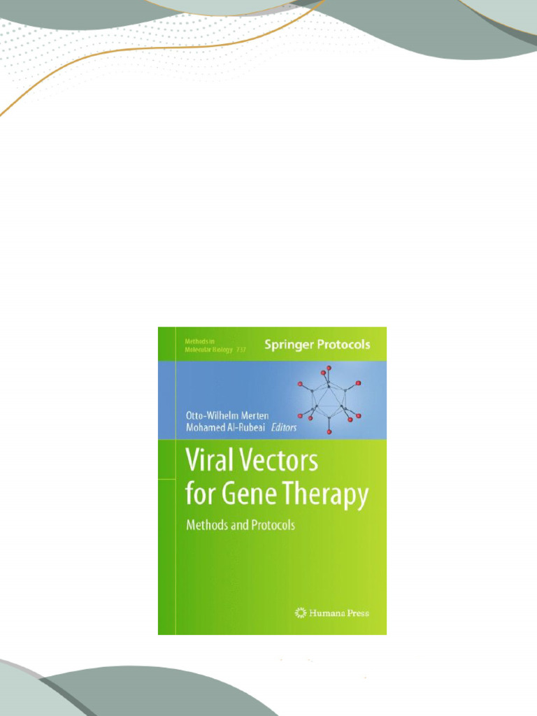  free pdf sample ebook viral vectors for gene therapy methods and