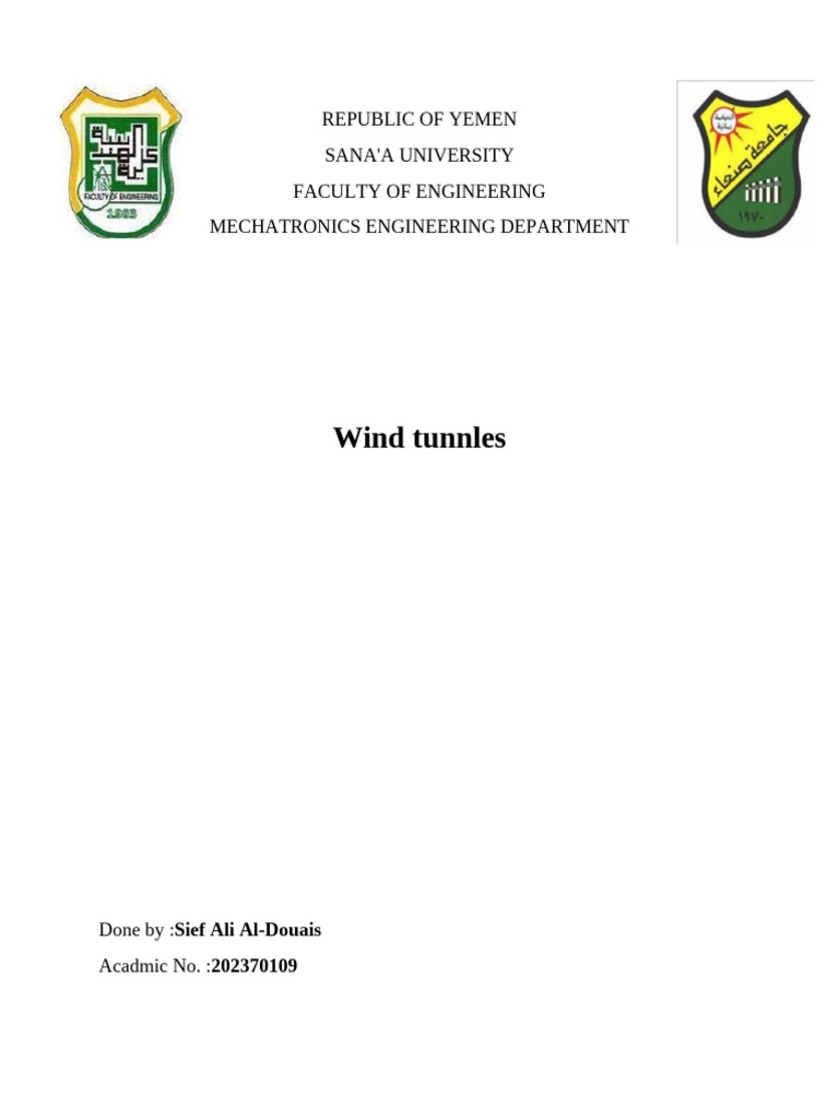 Wind Tunnels | PDF | Wind Tunnel | Aerodynamics