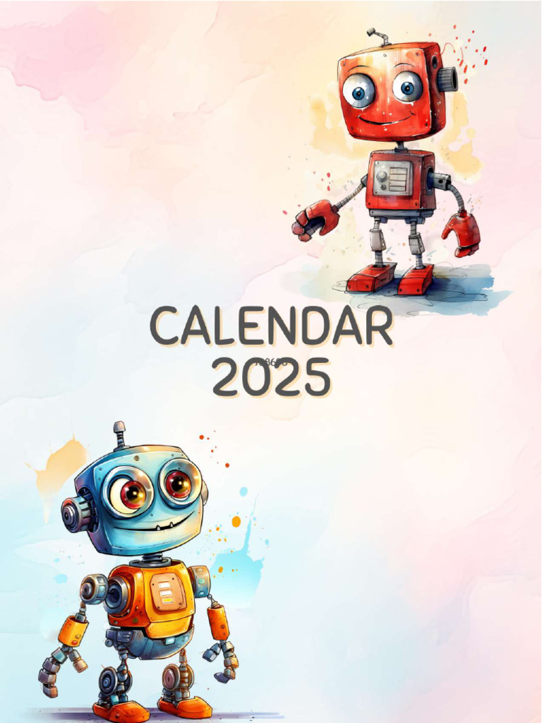 CALENDAR+2025+-+ROBOTS_compressed | PDF