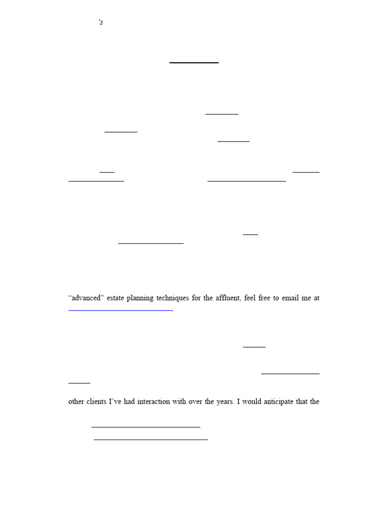 6 Estate Planning Pdf Concurrent Estate Estate Tax In The