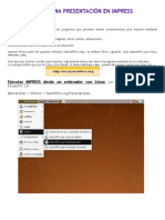 Crear Una Presentación en Impress