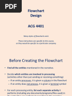 Standard Flowchart Symbols Guide | PDF