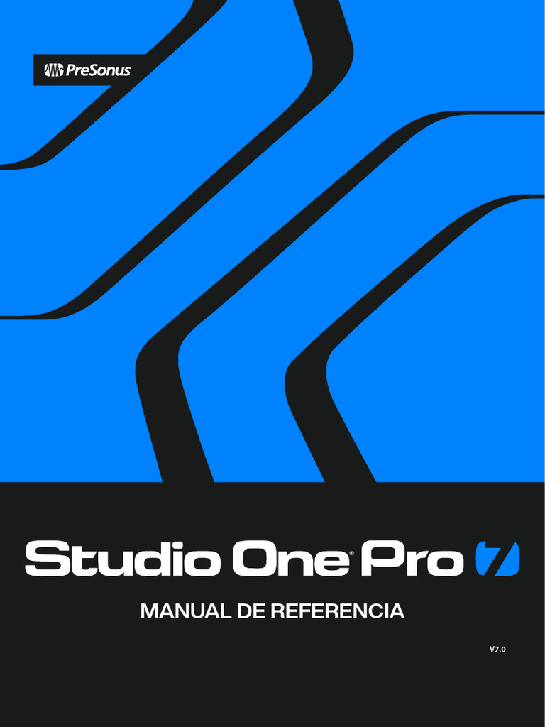 Manual de Studio One Pro 7: Guía Completa | PDF | Botón (Computación ...