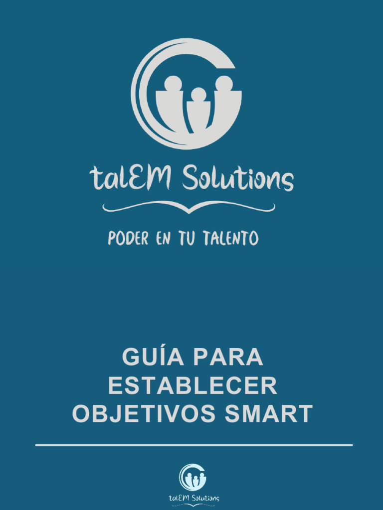 Establecer Objetivos SMART Efectivos | PDF