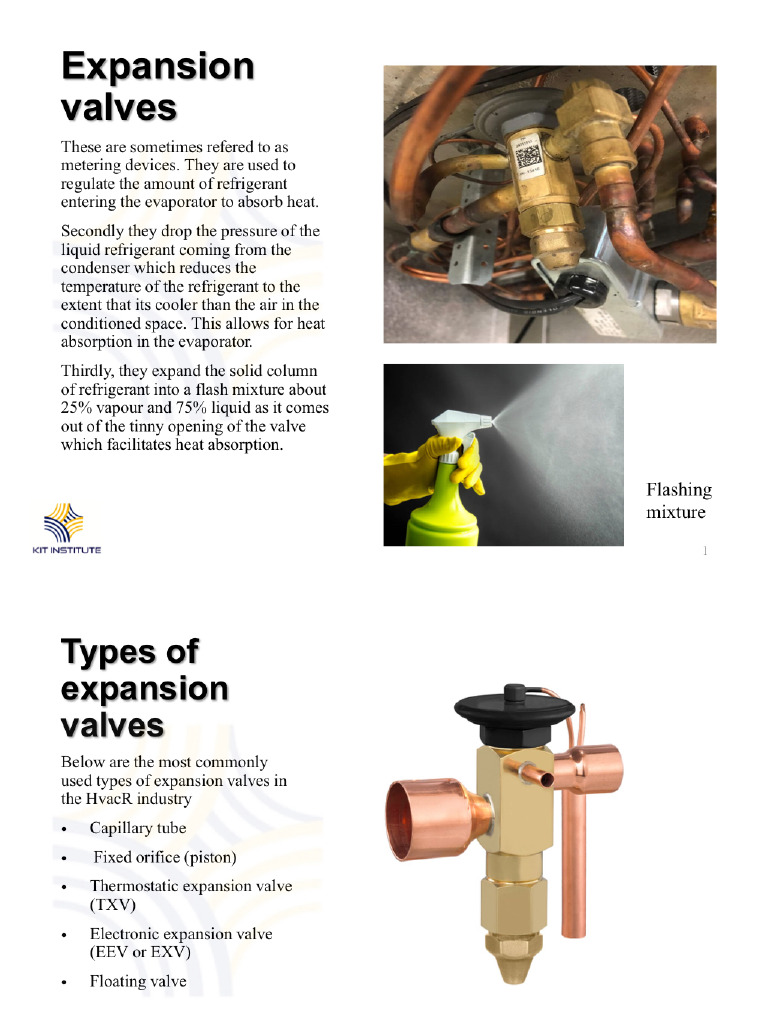 Expansion Valves 1 | PDF