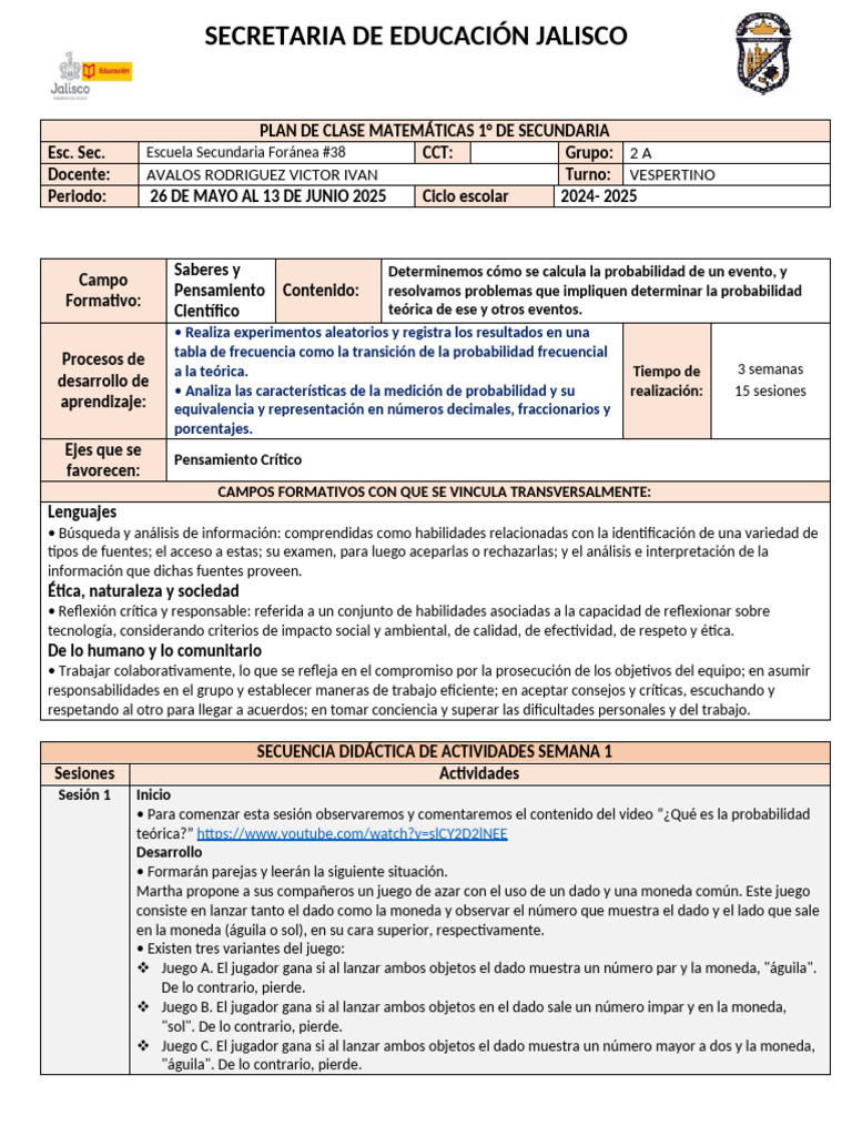 Azar e Incertidumbre en La Ocurrencia de Eventos | PDF | Probabilidad ...