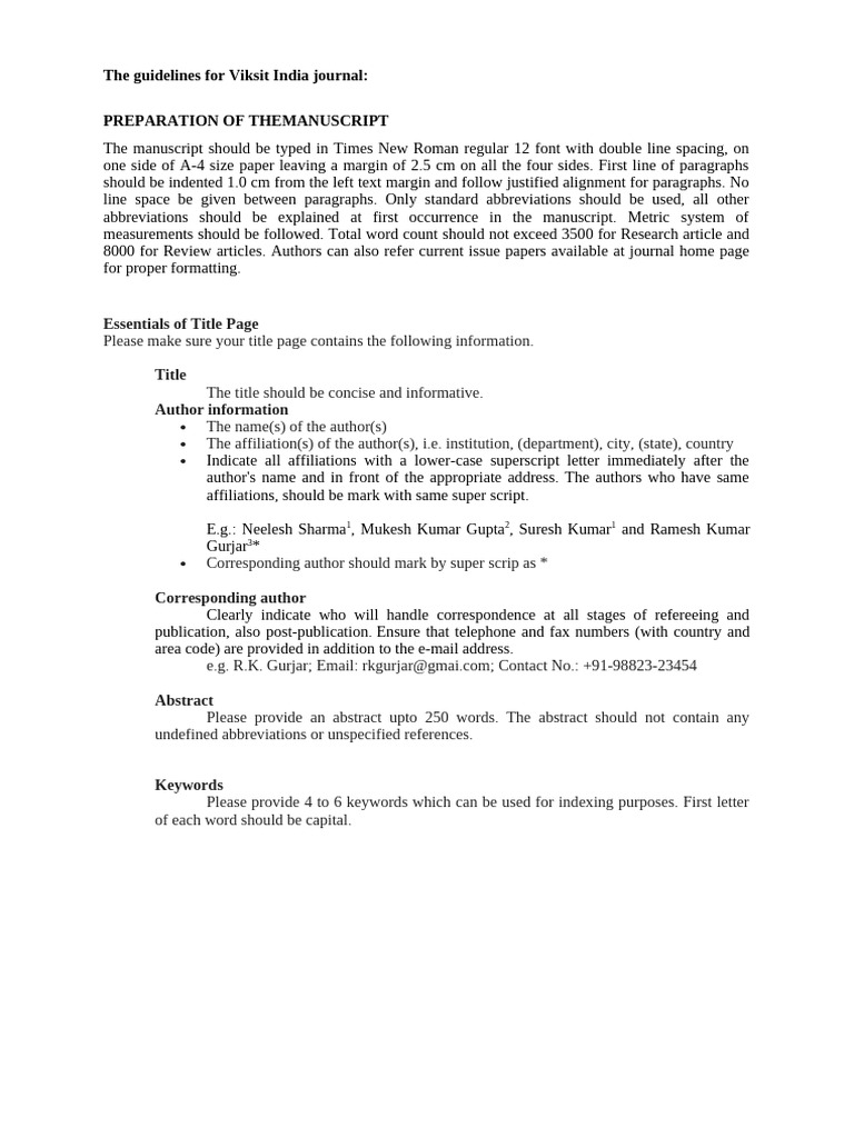 Guideline | PDF | Citation | Writing