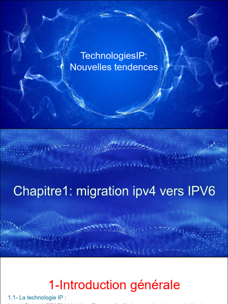 Introduction aux protocoles IPv4 et IPv6 | PDF | I Pv6 | Multidiffusion