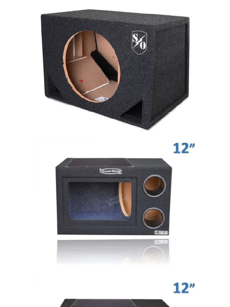 Subwoofer Box Designs | PDF