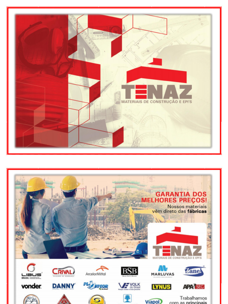 Apresentação Tenaz Materiais | PDF