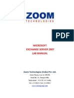 Exch 2007 Manual