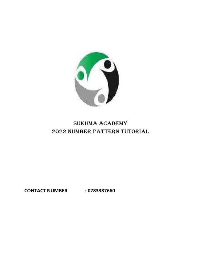 Grade 12 Number Patterns Tutorial | PDF | Elementary Mathematics ...