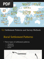 (APHG) Unit 5 - Settlement Patterns and Survey Methods | PDF | Travel