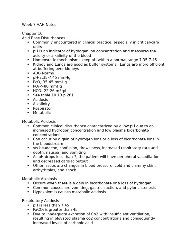 Week 7 AAH Notes | PDF | White Blood Cell | Hematopoietic Stem Cell ...