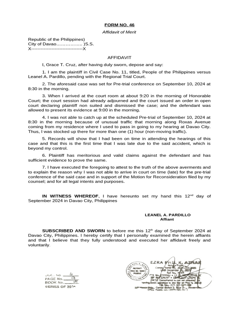 Form No. 46docx | PDF