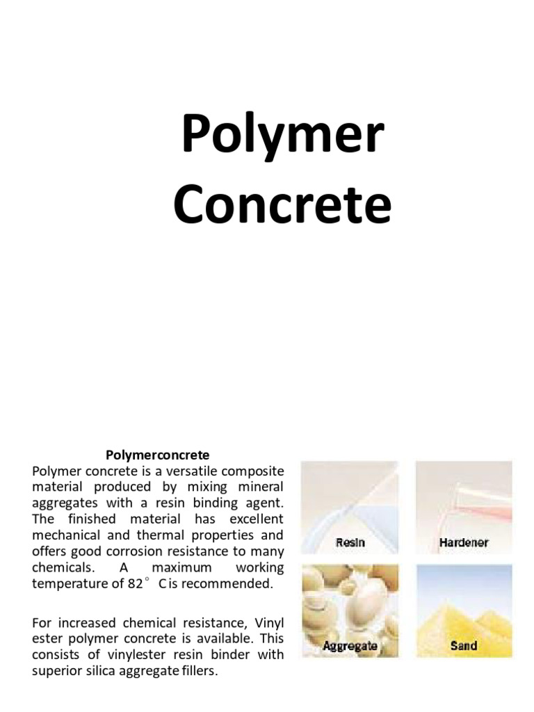 Advance Construction Material Unit 5 | PDF | Composite Material | Concrete