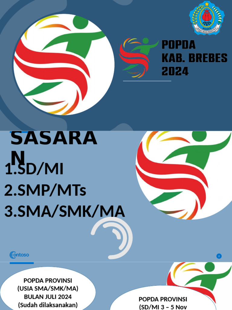 Popda Kabupaten 2024 Edit | PDF