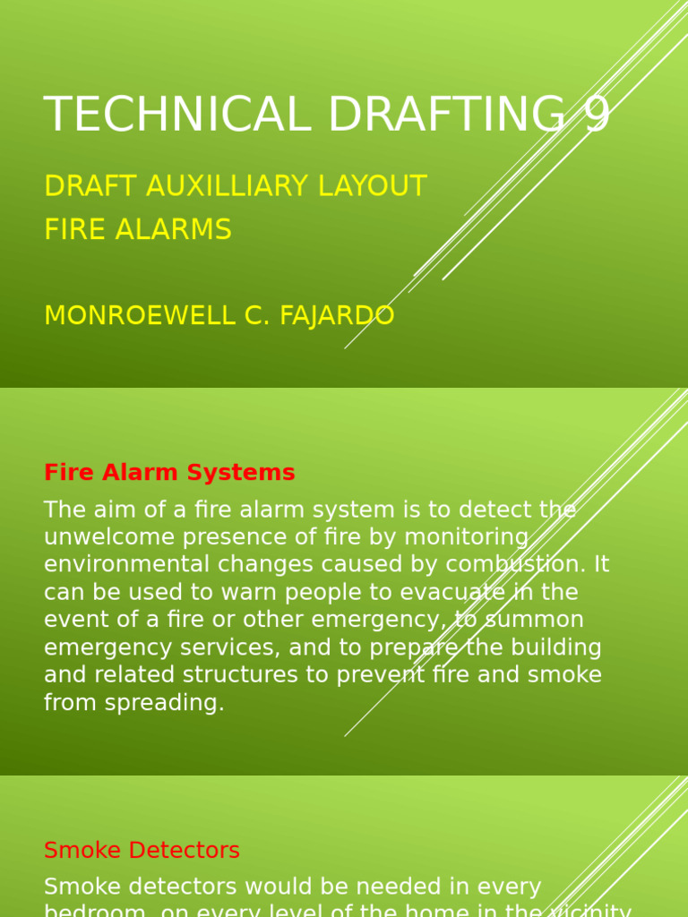 Fire Alarm System Overview and Guidelines | PDF | Fire Sprinkler System ...
