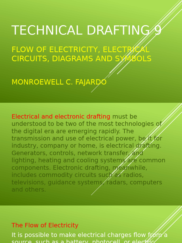 Technical Drafting 9 | PDF | Electricity | Electronics