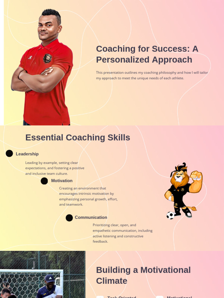 Personalized Coaching for Athlete Success | PDF | Leadership | Motivation
