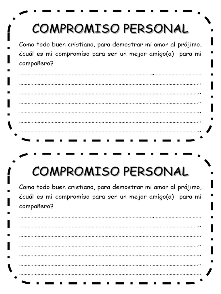 Compromiso Cristiano con el Prójimo | PDF