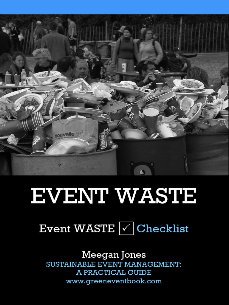 Event Waste Management Checklist | PDF | Waste | Recycling