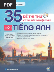 35 Đề Thi Thử Tốt Nghiệp THPT QG Tiếng Anh - Cô Phạm Liễu