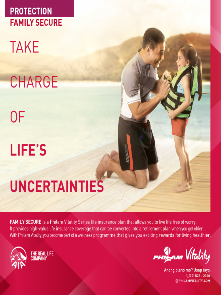 AIA Philam Life Family Secure Brochure | PDF