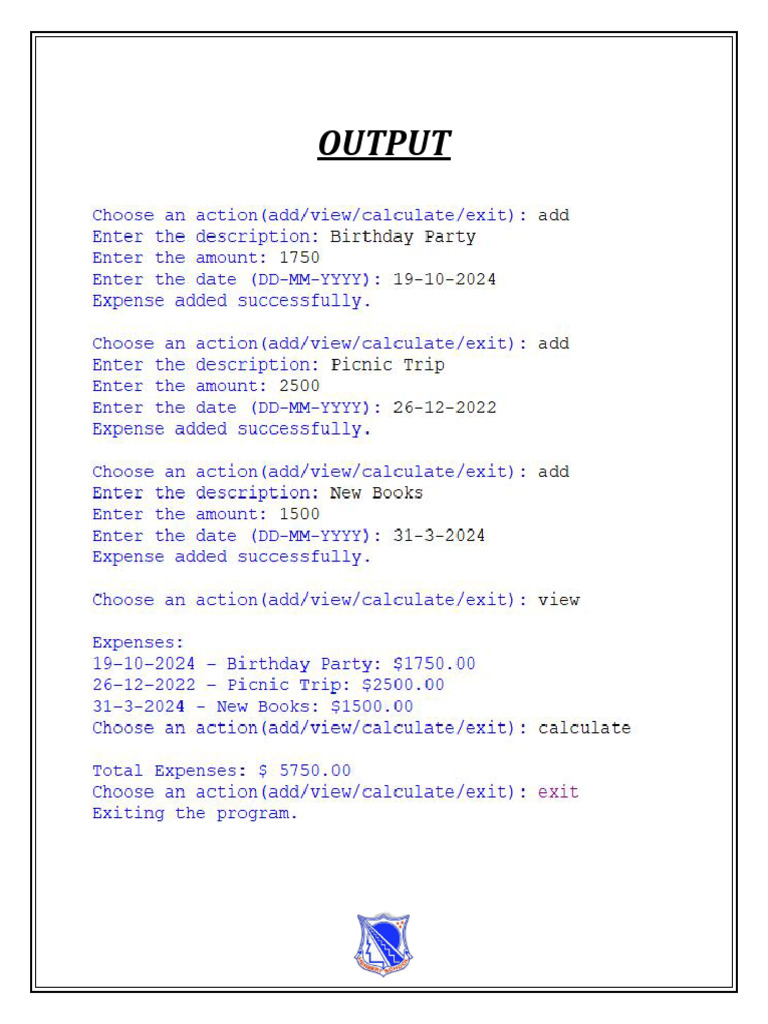 OUTPUT | PDF