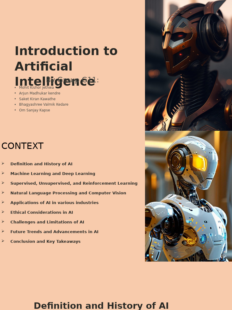 Overview of Artificial Intelligence Concepts | PDF | Artificial ...