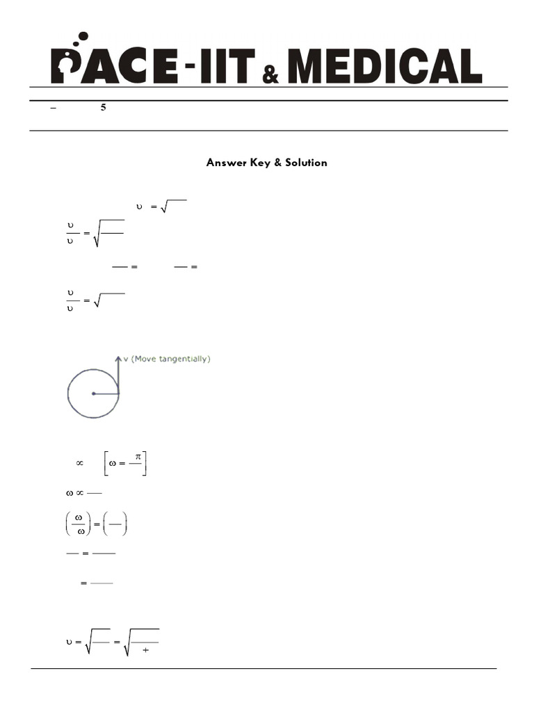 IIT JEE 2025 Gravitational Concepts Solutions | PDF | Potential Energy ...