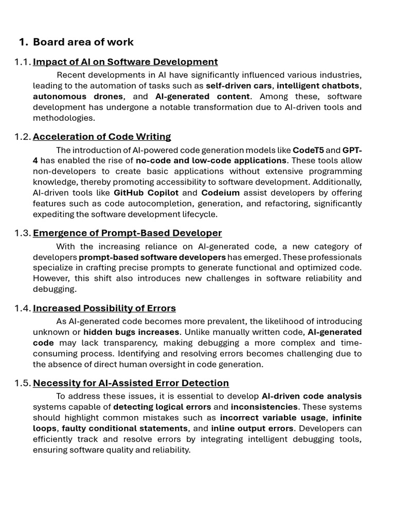 AI-Error-Lens: Enhancing Code Quality | PDF | Software Development ...