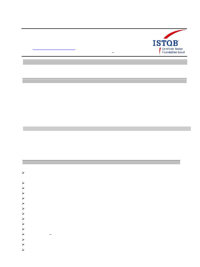 Senior Software Test Engineer Profile | PDF | Software Testing ...